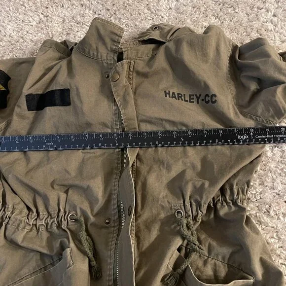 Harley-Davidson Women’s Military Field Jacket Skull Graphic - Picture 10 of 10